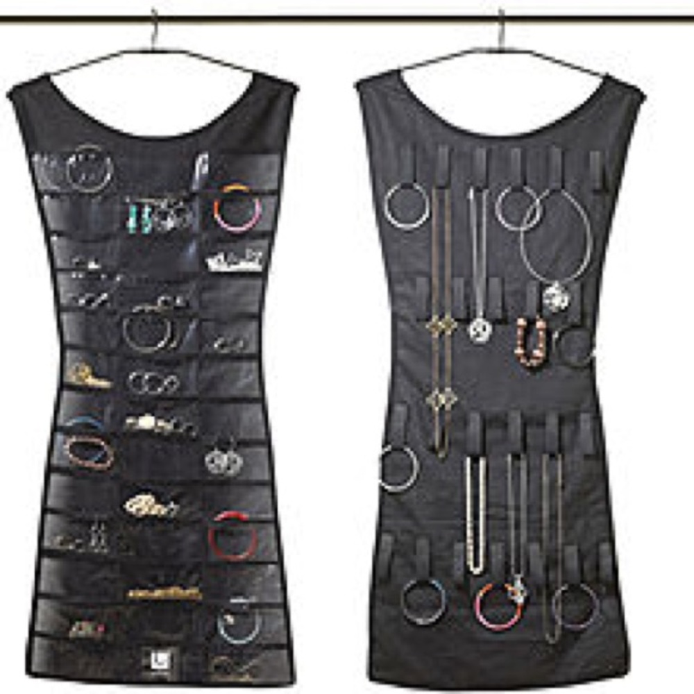 Dress shaped jewelry organizer